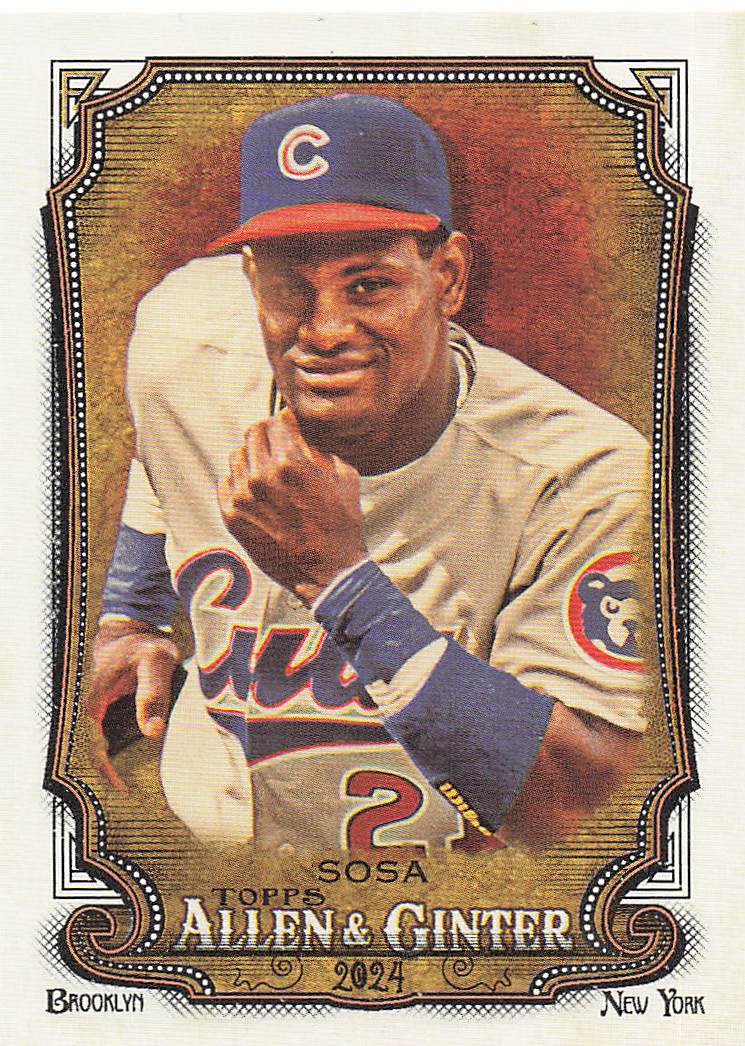 2024 Topps Allen & Ginter Baseball Sammy Sosa #291