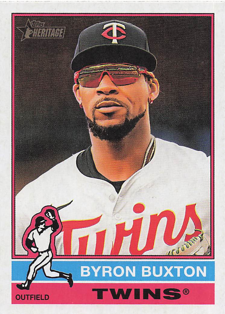 2025 Topps Heritage Baseball Byron Buxton #282