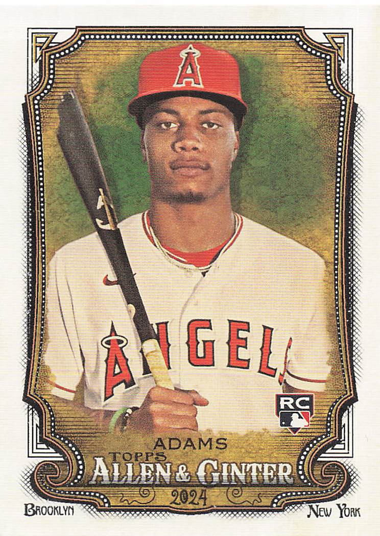 2024 Topps Allen & Ginter Baseball Jordyn Adams #37 RC