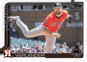 2025 Topps Baseball Justin Verlander #118