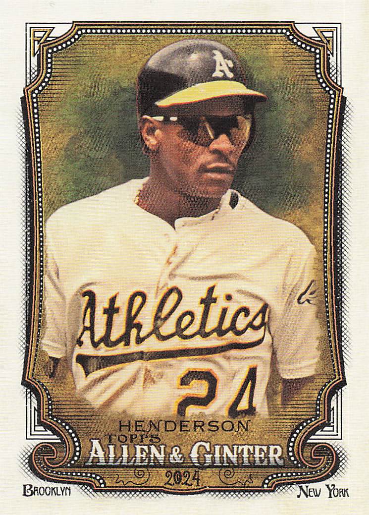 2024 Topps Allen & Ginter Baseball Rickey Henderson #256
