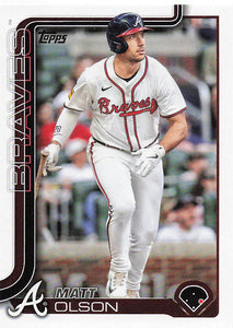 2025 Topps Baseball Matt Olson #145