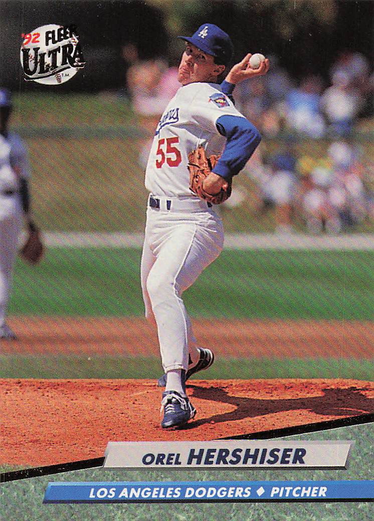 1992 Ultra Baseball Orel Hershiser #507