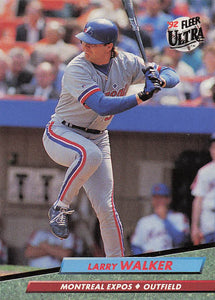 1992 Ultra Baseball Larry Walker #525