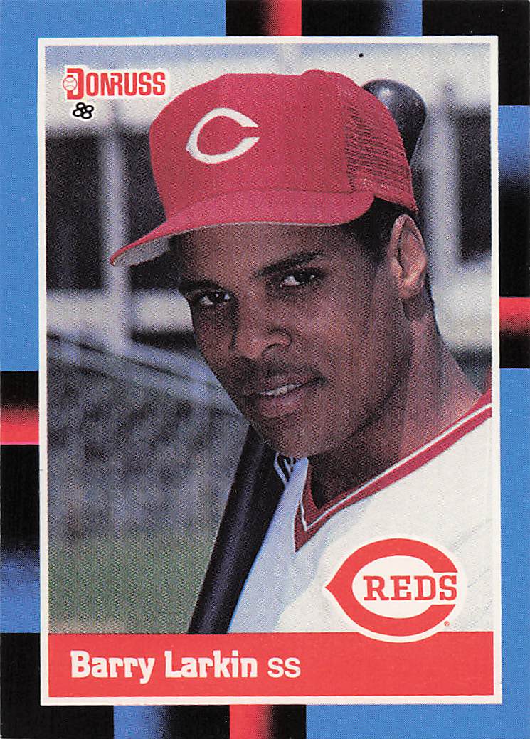 1988 Donruss Baseball Barry Larkin #492