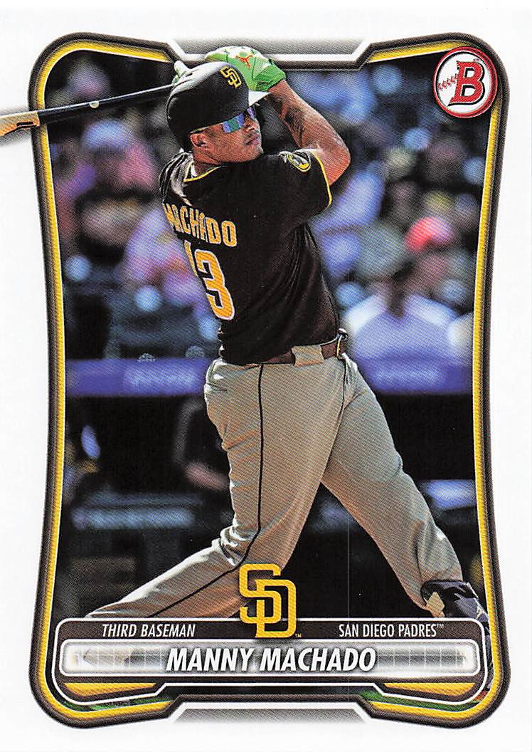 2026 Bowman Baseball Manny Machado #60