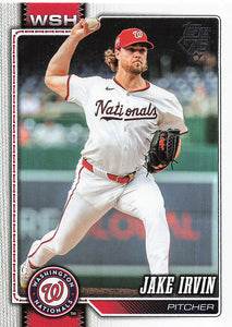 2026 Topps Baseball Jake Irvin #487