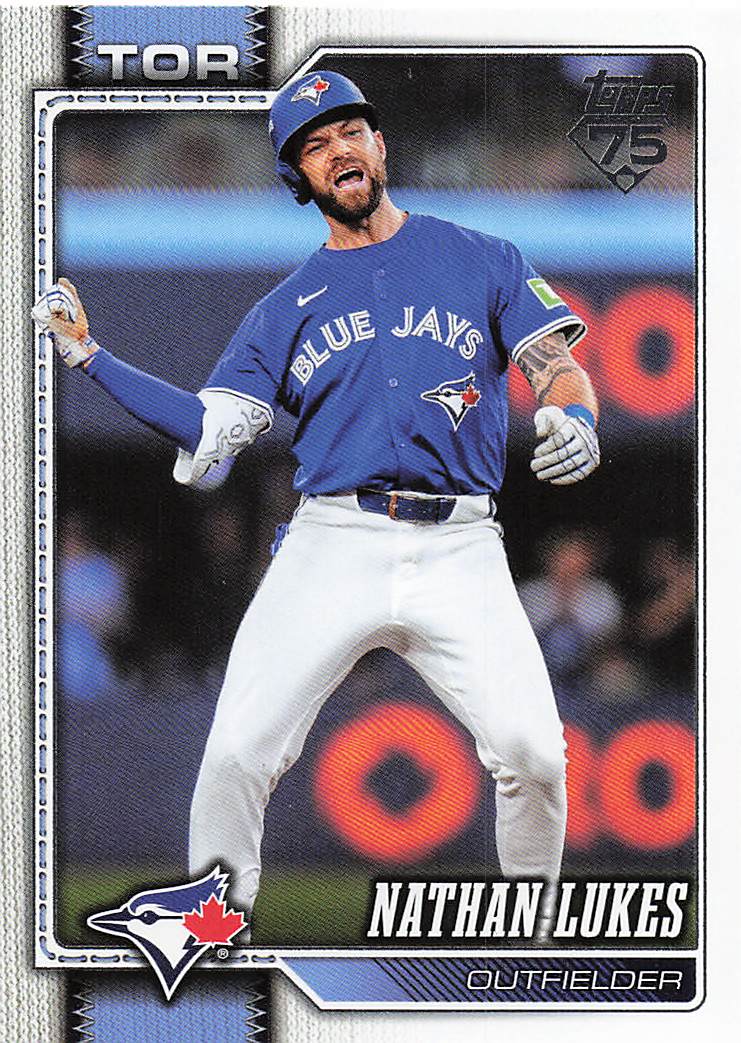 2026 Topps Baseball Nathan Lukes #681