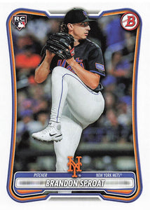 2026 Bowman Baseball Brandon Sproat #33 RC