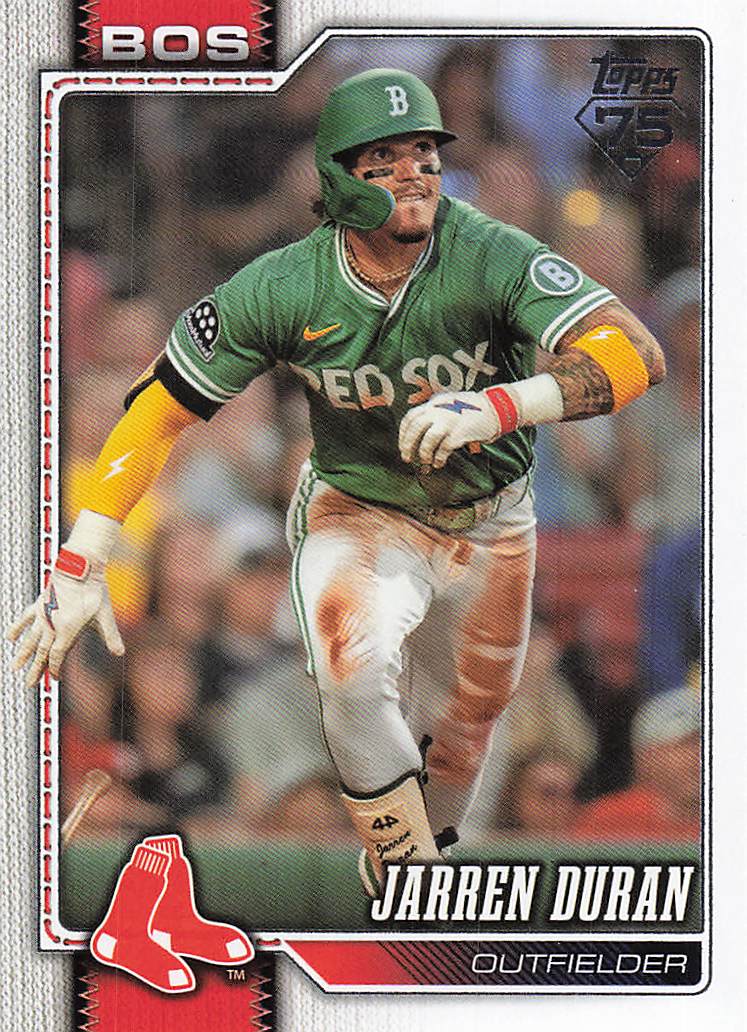 2026 Topps Baseball Jarren Duran #560