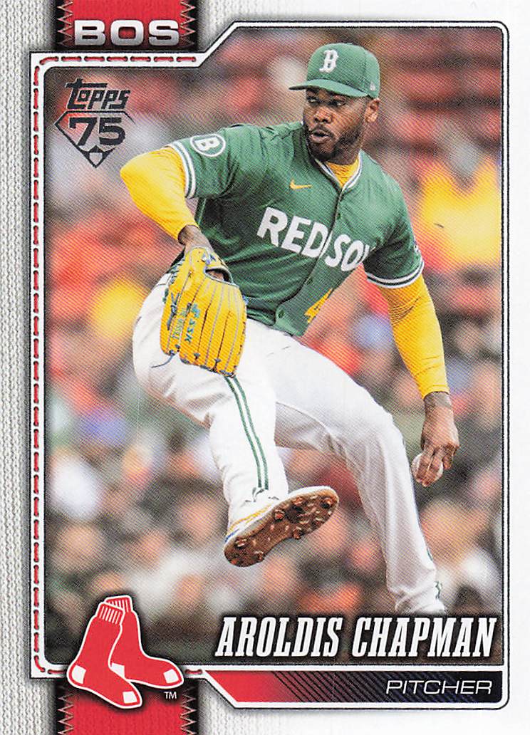 2026 Topps Baseball Aroldis Chapman #656