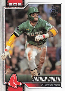2026 Topps Baseball Jarren Duran #560