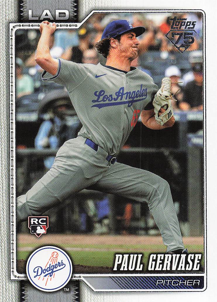 2026 Topps Baseball Paul Gervase #611 RC