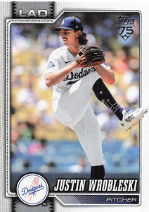 2026 Topps Baseball Justin Wrobleski #391