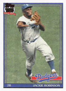 2026 Topps Baseball 1991 Topps Baseball (Series Two) Jackie Robinson #91B2-19