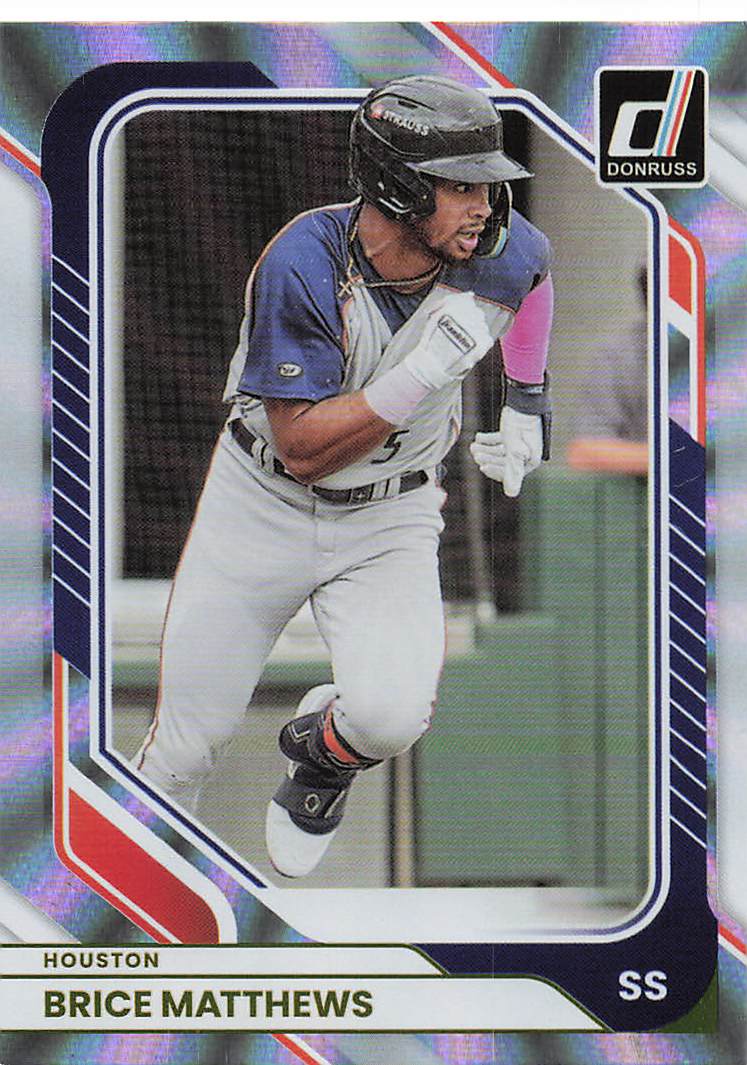 2026 Donruss Baseball Laser Brice Matthews #38 RC