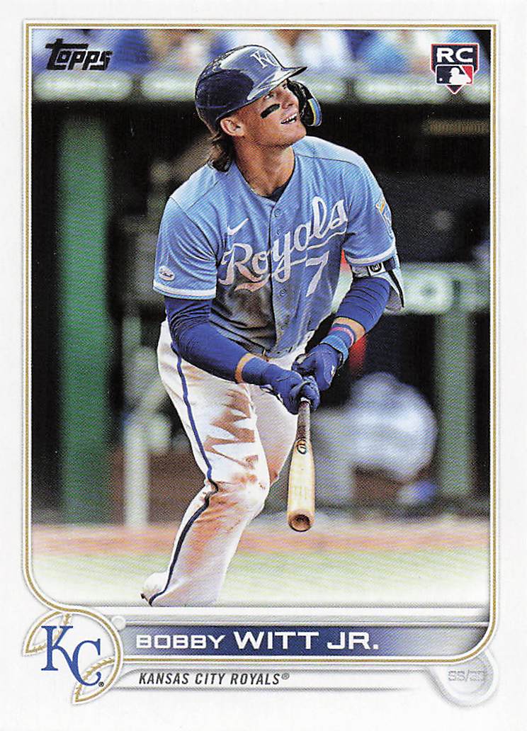 2022 Topps Update Baseball Bobby Witt Jr. #US100 RC