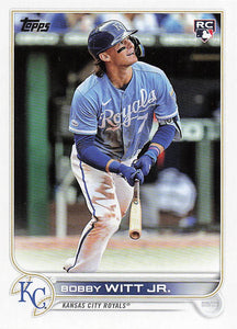 2022 Topps Update Baseball Bobby Witt Jr. #US100 RC
