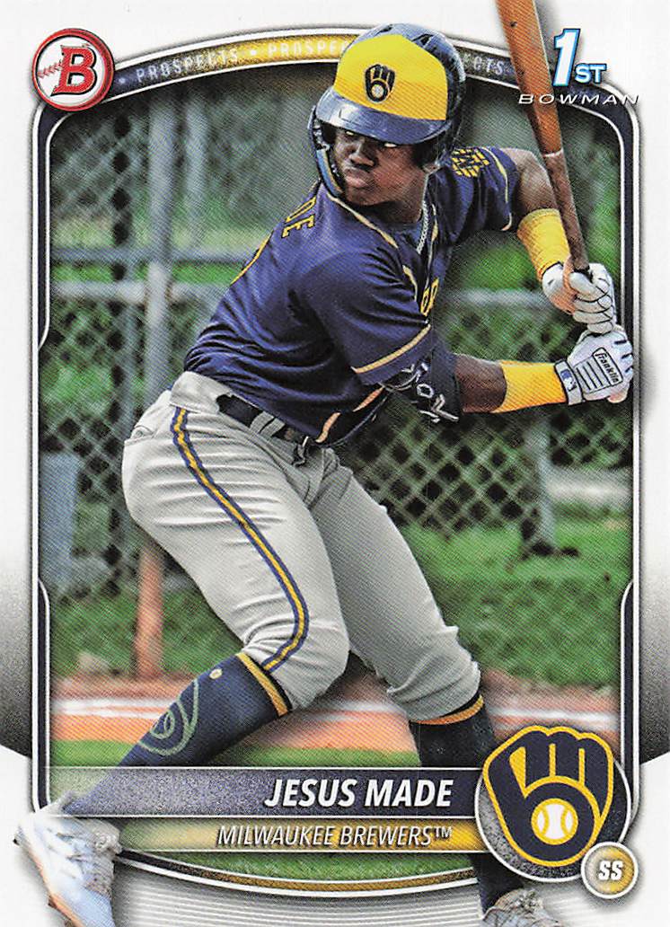 2025 Bowman Baseball Prospects Jesus Made #BP-66