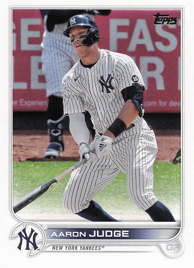2022 Topps Baseball Aaron Judge #99