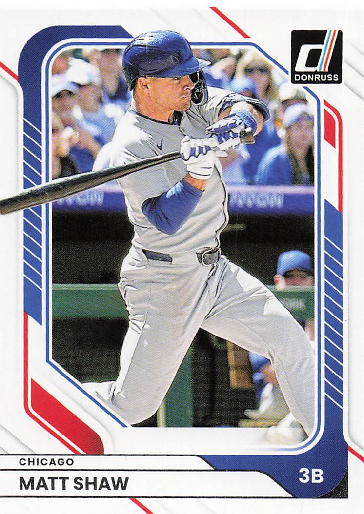 2026 Donruss Baseball Matt Shaw #28