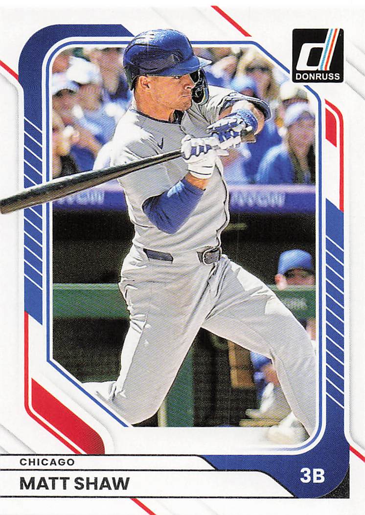 2026 Donruss Baseball Matt Shaw #28