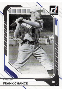 2026 Donruss Baseball Frank Chance #55