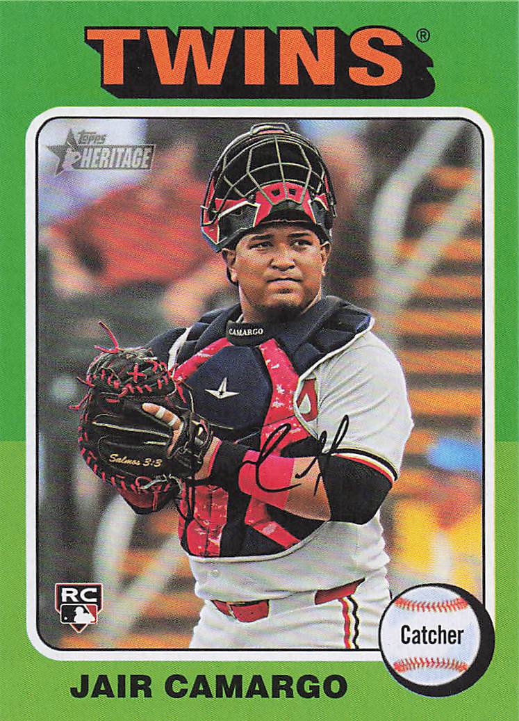 2024 Topps Heritage Baseball Jair Camargo #633 RC