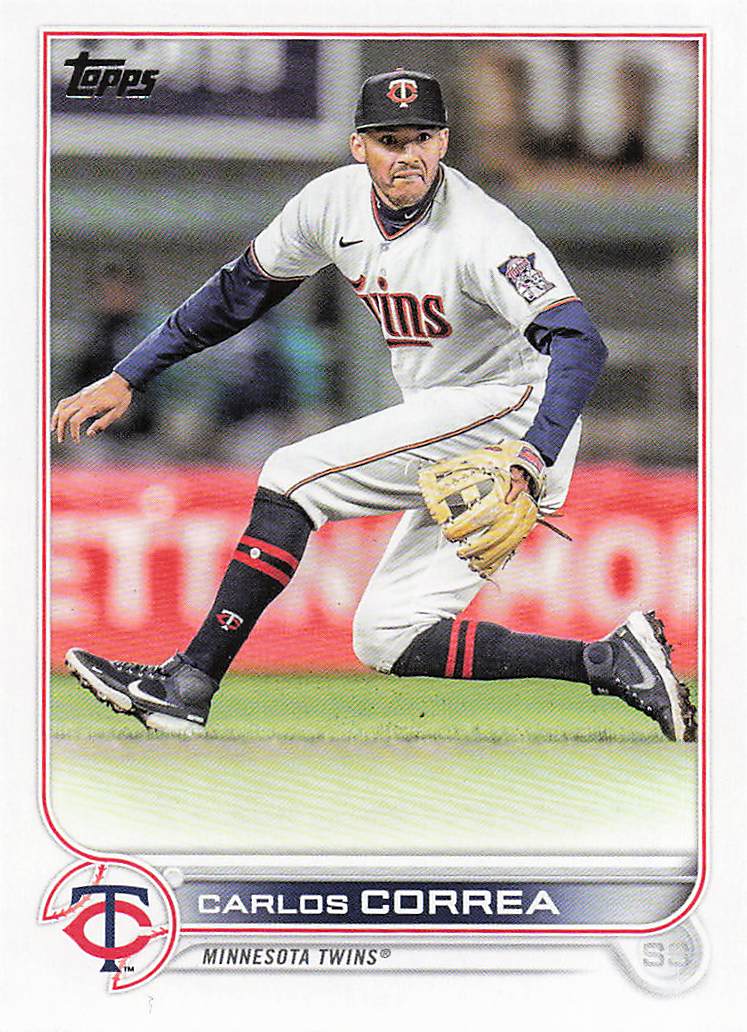 2022 Topps Update Baseball Carlos Correa #US39
