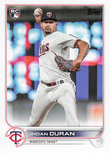 2022 Topps Update Baseball Jhoan Duran #US277 RC