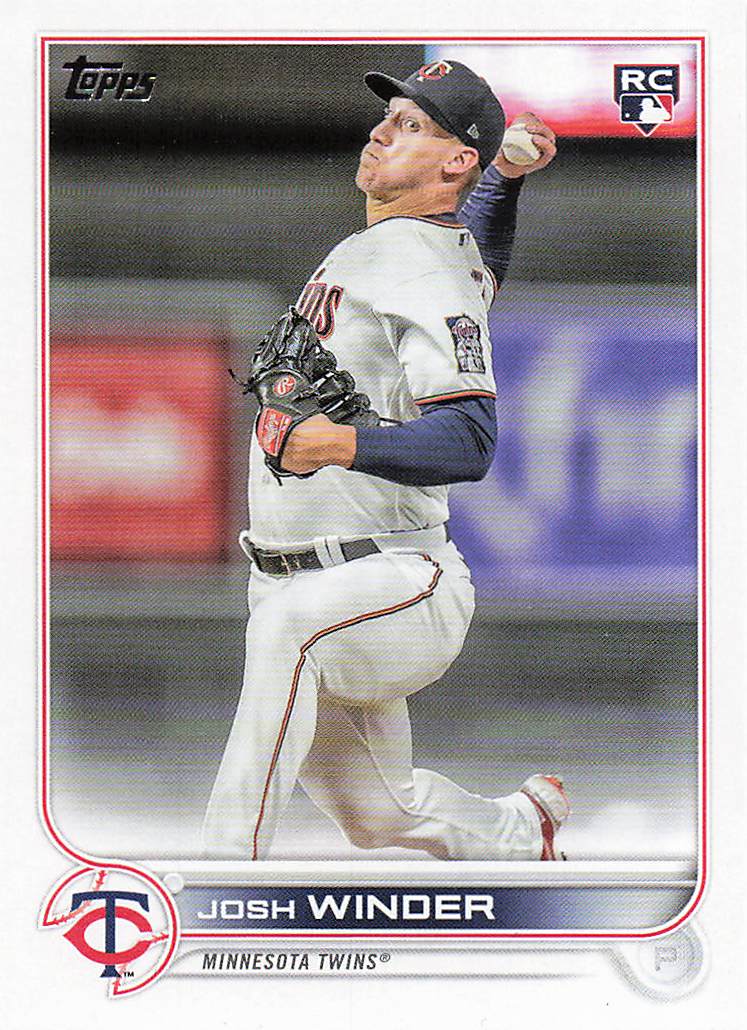 2022 Topps Update Baseball Josh Winder #US6 RC