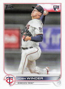2022 Topps Update Baseball Josh Winder #US6 RC