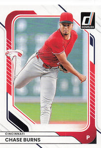 2026 Donruss Baseball Chase Burns #39 RC