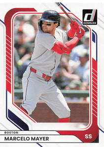 2026 Donruss Baseball Marcelo Mayer #96