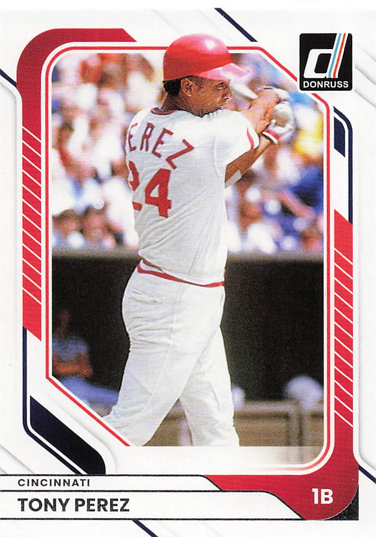 2026 Donruss Baseball Tony Perez #22