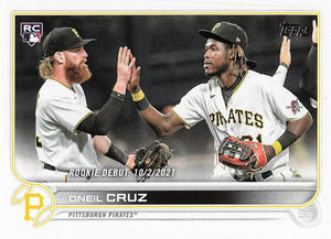 2022 Topps Update Baseball Oneil Cruz #US113