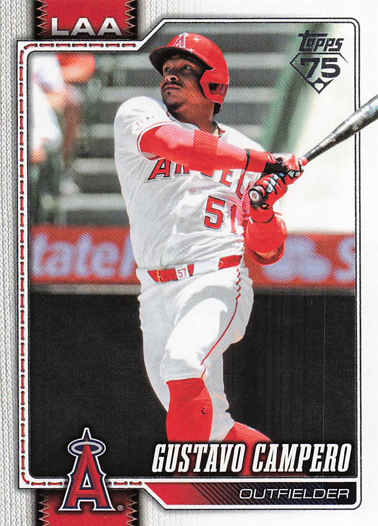 2026 Topps Baseball Gustavo Campero #627