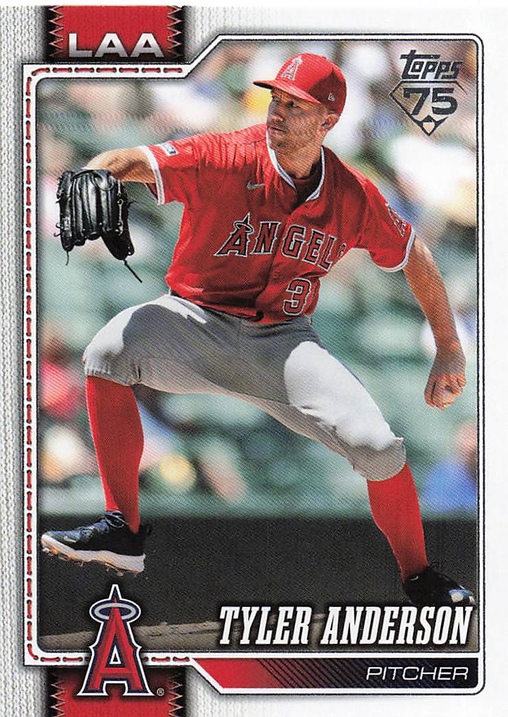 2026 Topps Baseball Tyler Anderson #694