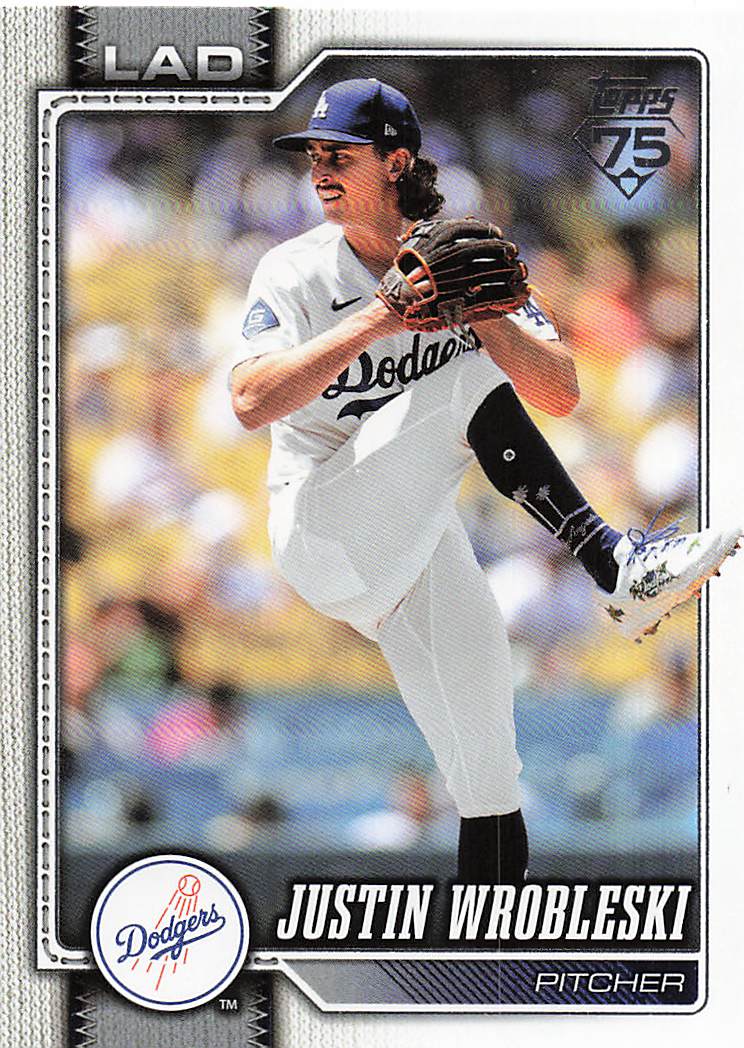 2026 Topps Baseball Justin Wrobleski #391