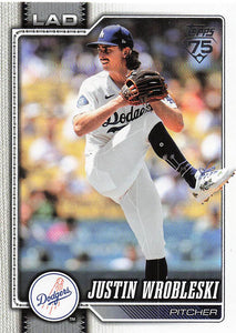 2026 Topps Baseball Justin Wrobleski #391