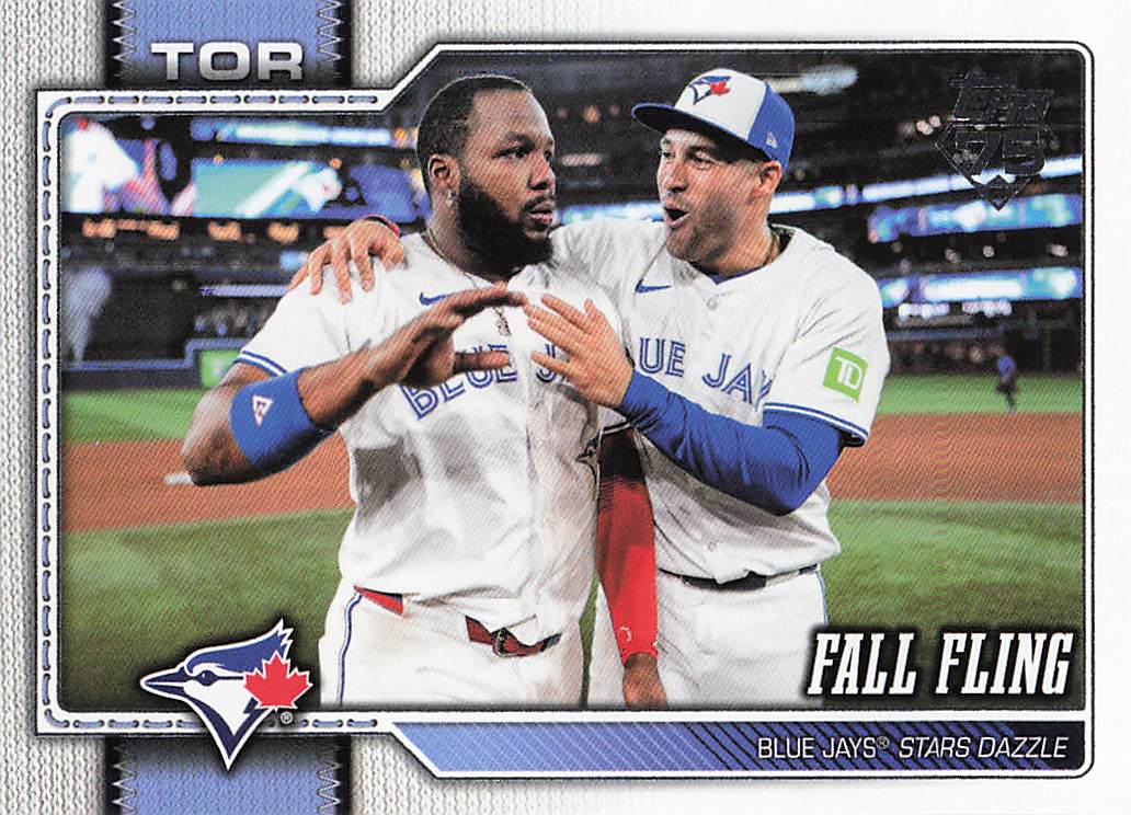 2026 Topps Baseball Fall Fling (Vladimir Guerrero Jr. / George Springer) #356