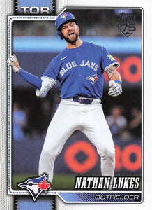 2026 Topps Baseball Nathan Lukes #681