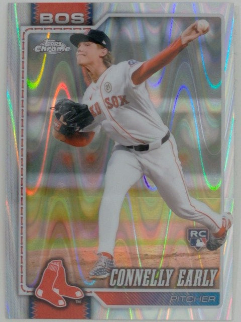 2026 Topps Chrome Baseball Raywave Refractors Connelly Early #129 RC