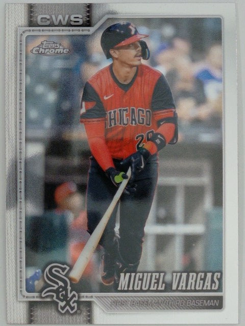 2026 Topps Chrome Baseball Miguel Vargas #49
