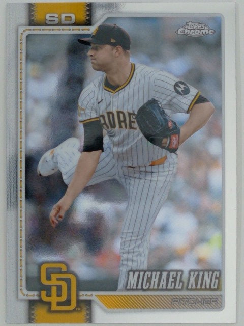 2026 Topps Chrome Baseball Michael King #172