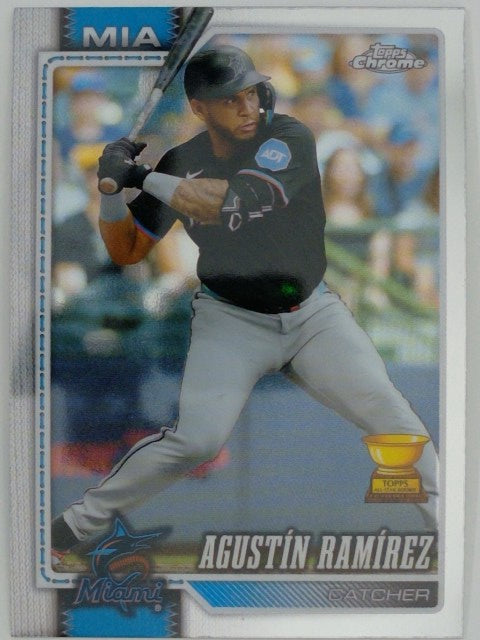 2026 Topps Chrome Baseball Agustín Ramírez #222
