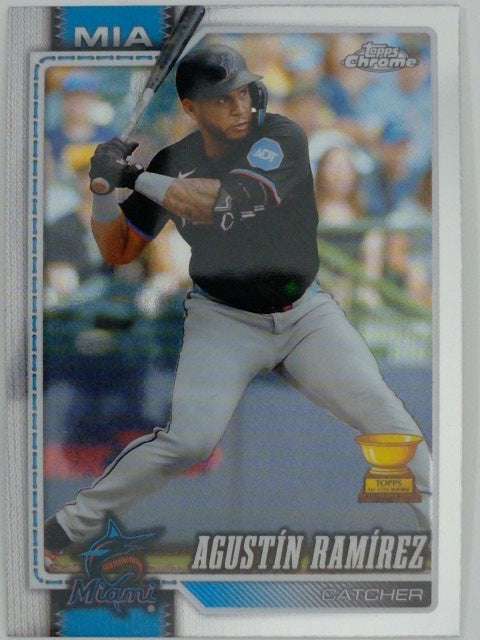 2026 Topps Chrome Baseball Agustín Ramírez #222