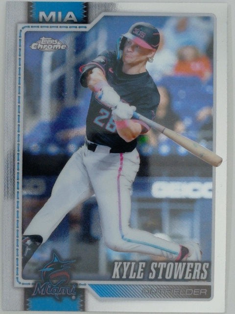 2026 Topps Chrome Baseball Kyle Stowers #48