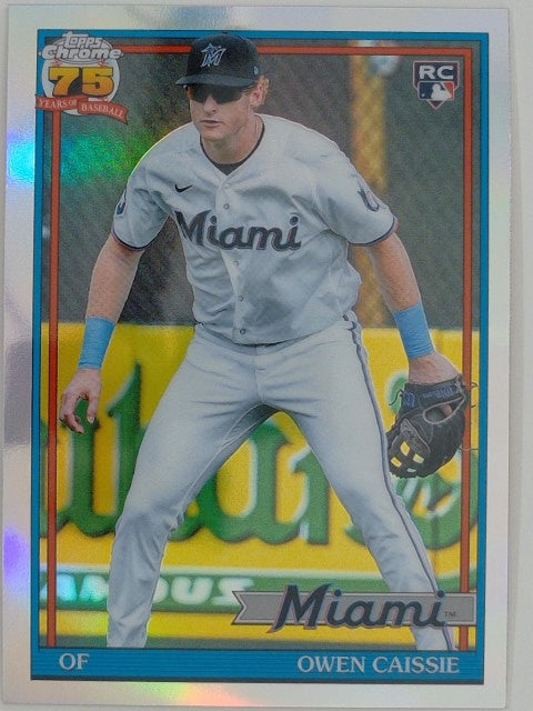 2026 Topps Chrome Baseball 1991 Topps Baseball Owen Caissie #91CB-27