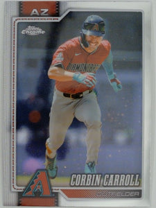 2026 Topps Chrome Baseball Corbin Carroll #83